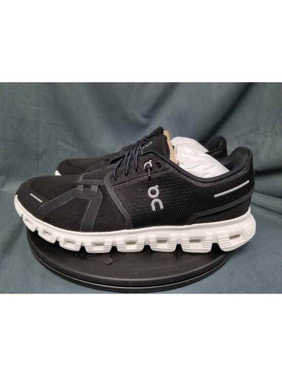 On Running Cloud 6 Black White Men\'s Size 10 NEW NO BOX! main image 5